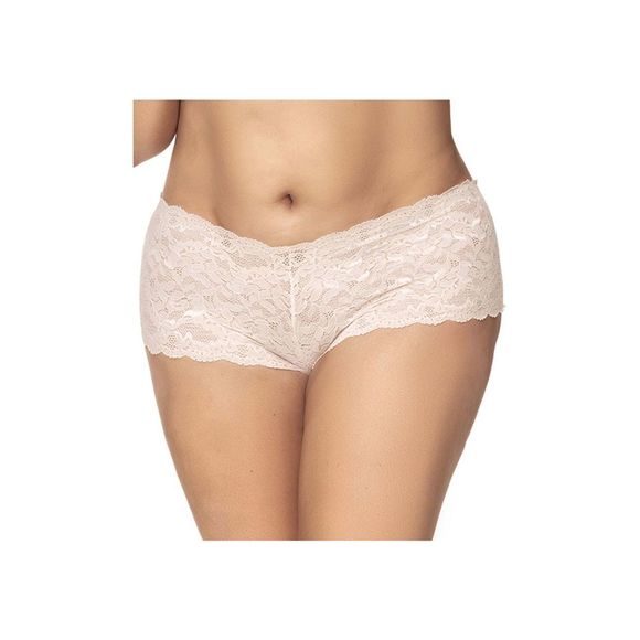 Mapale 90X Lace Boyshort Color Ivory - Picture 5 of 12